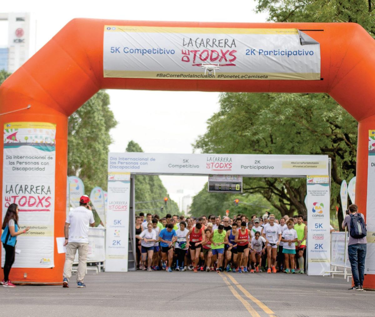 Participantes de la Carrera de Todxs