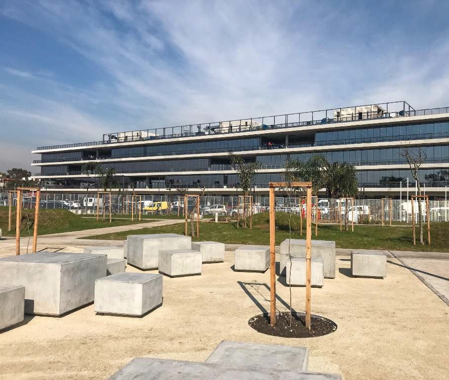 La nueva sede del Ministerio y el espacio público recién inaugurado